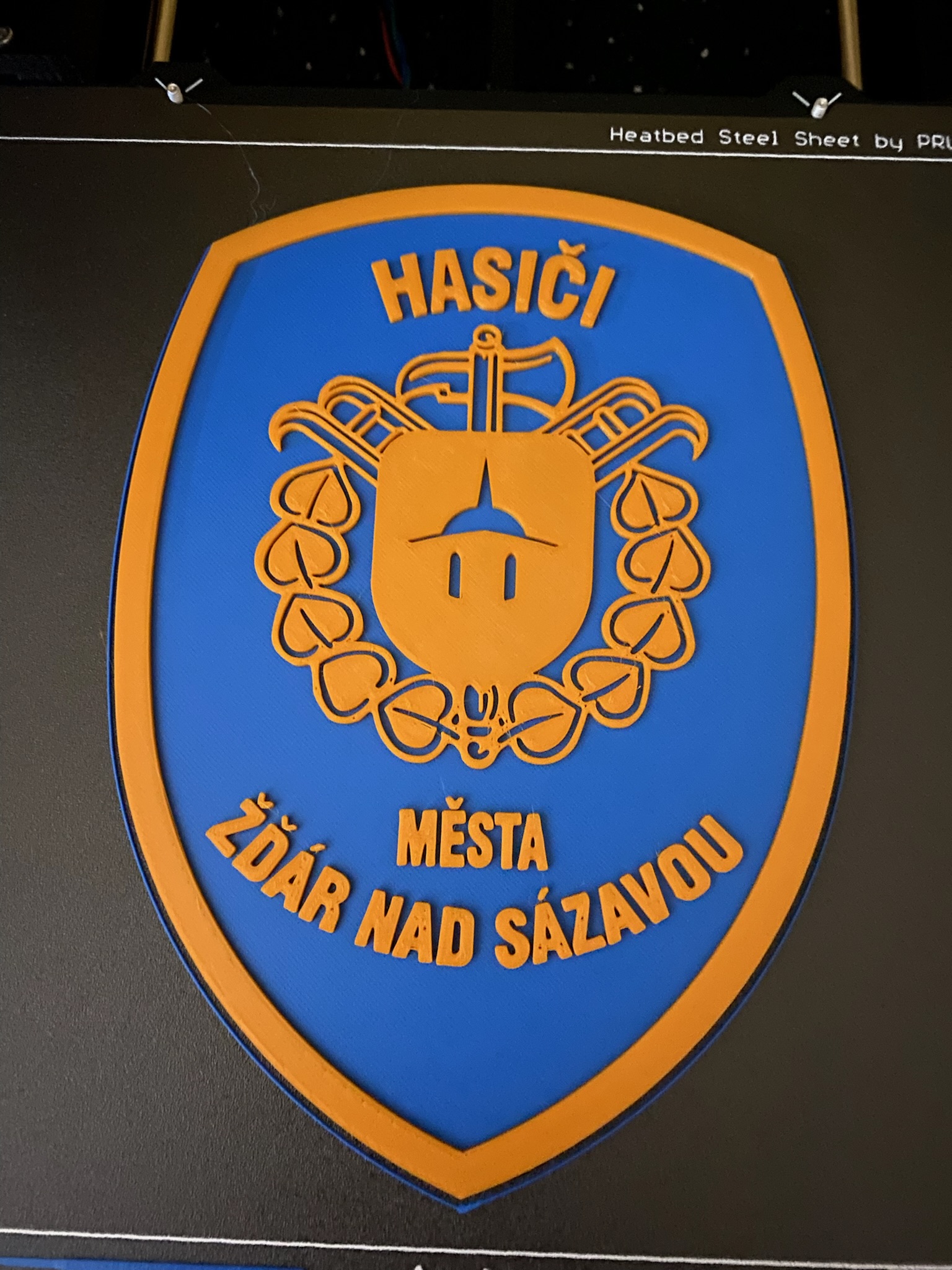 Znak hasičů, 15 cm vysoký