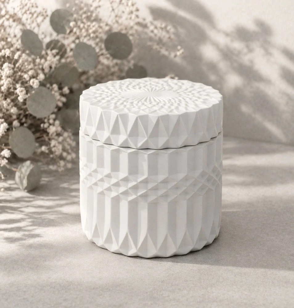 Dóza s víčkem – ornamentální design