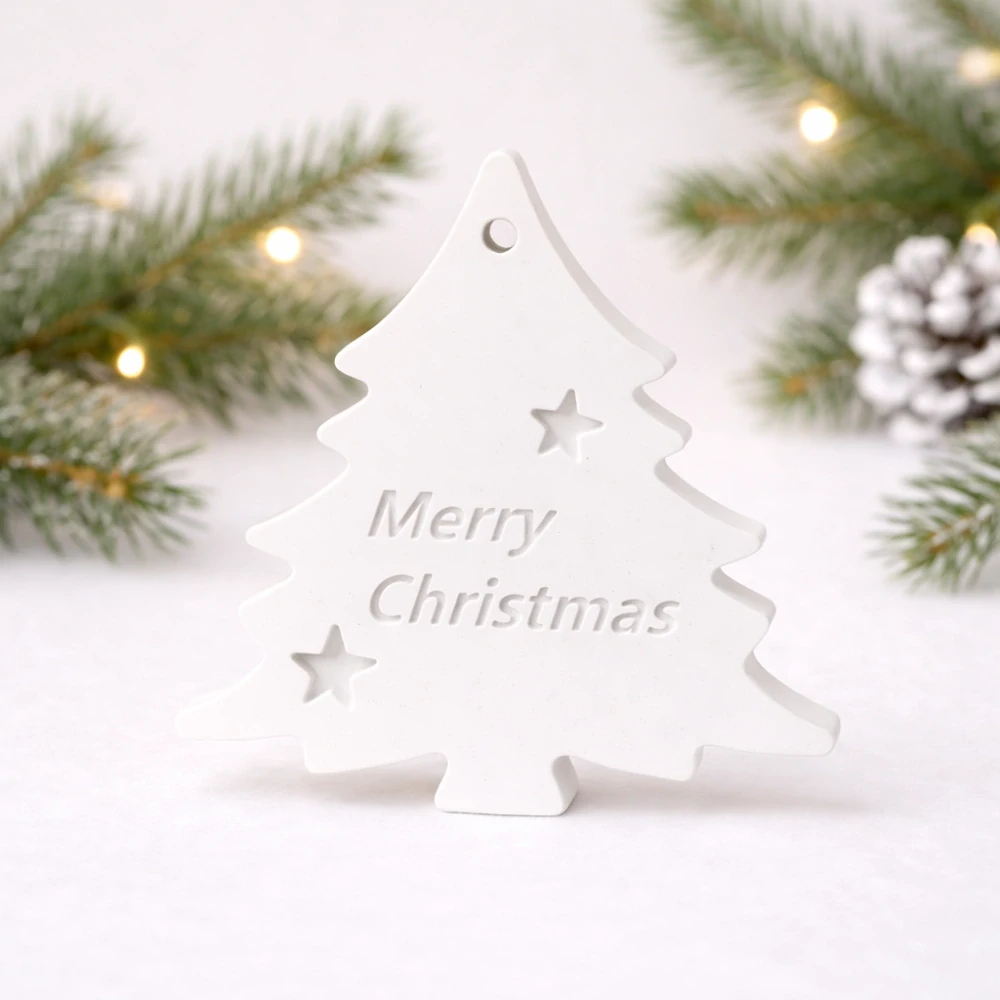 Vánoční ozdoba - stromek Marry Christmas