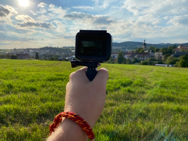 Držák na kameru - rukojeť