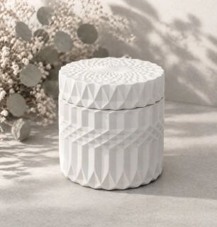 Dóza s víčkem – ornamentální design