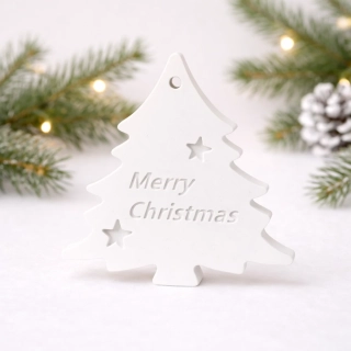 Vánoční ozdoba - stromek Marry Christmas