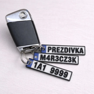 Klíčenka SPZ